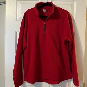 Ladies Old Navy fleece 1/4 zip top
